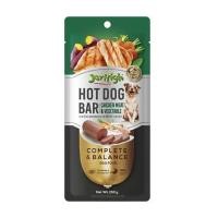 ราคา ขนมสุนัข JERHIGH HOTDOG BAR CHICKEN & VEGETABLE 150 ก. (1213758)