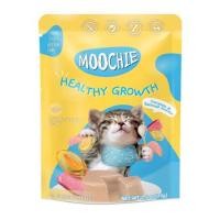 ราคา อาหารเปียกลูกแมว MOOCHIE HEALTHY GROWTH TUNA AND CHICKEN 70 ก. (1229438)