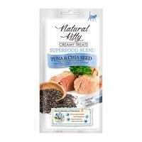 ราคา ขนมแมวเลีย NATURAL KITTY TUNA AND CHIA SEED 12 ก. X 4 ซอง (1255159)