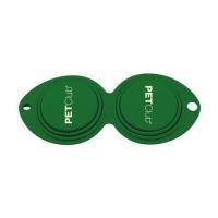 ราคา ชามอาหารสัตว์เลี้ยงพกพา PETCLUB TWIN TRAVEL BOWL สีเขียว (1287943)
