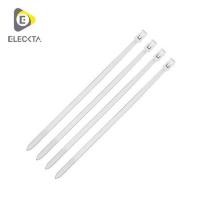 ราคา เคเบิ้ลไทร์เข็มขัดปลดล็อก ELECKTA 8 นิ้ว สีขาว (แพ็ก 100 เส้น) (1288281)