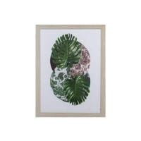 ราคา ภาพติดฝาผนัง CHIC REPUBLIC รุ่น GREEN TROPICAL-A/45X60 (888122800159)