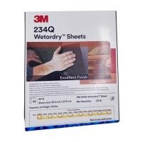 ราคา กระดาษทรายน้ำ 3M 234Q เบอร์ 1500 9x11 นิ้ว (1289305)