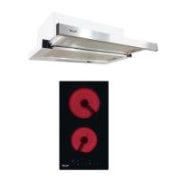 ราคา เตาฝัง+เครื่องดูดควัน TECNOPLUS VT302DG+60SL-PO (1093643)