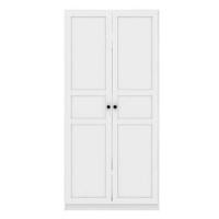 Koncept Furniture ตู้เสื้อผ้า ชั้นเก็บของ OP-C ขนาด 100 ซม. สีขาว รุ่น BLOX 19209515