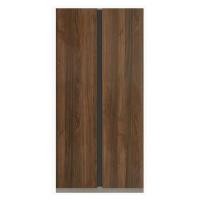 Koncept Furniture ตู้เสื้อผ้าบานเปิด 100 ซม. สีไม้เข้ม รุ่น BLOX 19216690