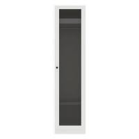 Koncept Furniture ตู้เสื้อผ้าบานเปิดขวา OP-J (D) 50 ซม. สีขาว รุ่น BLOX 19215026