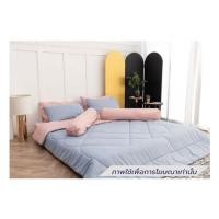 ราคา ชุดผ้าปูที่นอน 6 ฟุต (ชุด 6 ชิ้น) SANTA BEDDING สี PINK/LIGHT BLUE (1292667)