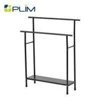 ราคา ราวพาดผ้า 2 เส้น PLIM RIGA 72.5x19.6x88.3 ซม. สีดำ (1295509)
