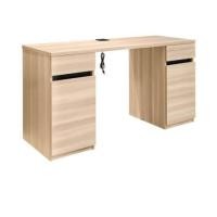 ราคา โต๊ะทำงานพร้อมที่ชาร์จUSB+ปลั๊กไฟ RINA HEY รุ่น OWEN-C PLUS สีน้ำตาลอ่อน (888122801570)