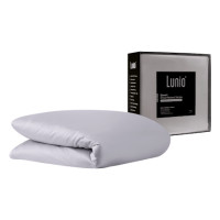 ราคา ปลอกผ้านวม 5,6 ฟุต LUNIO SMART SNOWWEAVE DUVET COVER, PLATINUM GRAY สีเทา (888170800379)