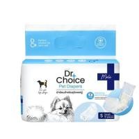 ราคา ผ้าอ้อมสุนัข DR.CHOICE MALE DOG DIAPER SIZE S (แพ็ก 15 ชิ้น) (1301828)