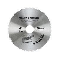 ราคา ใบเลื่อยวงเดือน PEGASUS 91137 4 นิ้ว 100 ซี่ฟัน (114374)