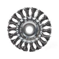 ราคา แปรงลวดกลมถักเปีย SUMO HEAVY DUTY 4 นิ้ว (4X1/2 นิ้ว X 16 มม.) (1215775)