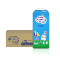ราคา ผ้าอ้อมผู้ใหญ่แบบกางเกง FEELFREE ไซซ์ L-XL JUMBO 18 4 แพ็ค/ลัง (72ชิ้น) (888125300036)