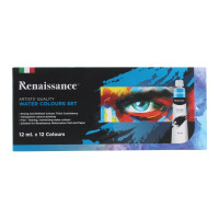 ราคา ชุดสีน้ำ RENAISSANCE บรรจุหลอดละ 12 ML จำนวน 12 สี (888139800314)