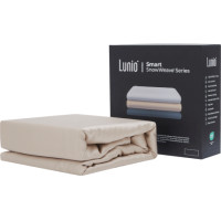 ราคา เซ็ตผ้าปูที่นอน เกรดพรีเมียม 5ฟุต LUNIO SMART SNOWWEAVE BEDDING SET AURA BEIGE สีเบจ 3ชิ้น (สำหรับที่นอนหนา 13นิ้ว) (888170800369)