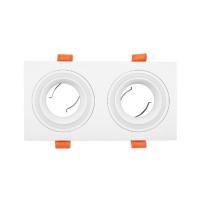 ราคา ดาวน์ไลท์ CARINI CS104S-2 7 นิ้ว สีขาว เหลี่ยม (1293337)