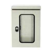 ราคา ตู้เหล็กกันน้ำแบบกระจก SIM 45X30X20 ซม. (1138666)