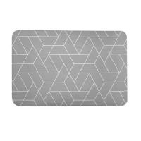 ราคา พรมพียู HOME LIVING STYLE LUCA 45x70 ซม. สีเทา (1293328)