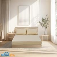 ราคา ชุดผ้าปูที่นอน 5 ฟุต (ชุด 3 ชิ้น) BENETTA LYOSOFT สี BEIGE (1293844)