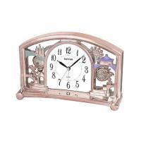 ราคา นาฬิกาตั้งโต๊ะพลาสติก RHYTHM 4SE535WD13 6X9 นิ้ว สีชมพู (1217924)