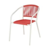 ราคา เก้าอี้หวายเทียม SPRING CLOUDY สีขาว/แดง (1299330)