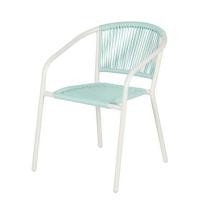 ราคา เก้าอี้หวายเทียม SPRING CLOUDY สีขาว/เขียว (1299355)