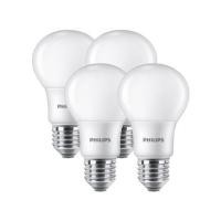 ราคา หลอด LED PHILIPS A60 8 วัตต์ WARMWHITE E27 (แพ็ก 4 ชิ้น) (1301045)