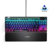 ราคา คีย์บอร์ดเกมมิ่ง STEELSERIES APEX 7 TKL BLUE SWITCH (888168200053)