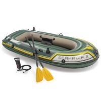 ราคา เรือยาง INTEX รุ่น SEAHAWK 2 นั่งได้ 2 ท่าน อุปกรณ์ครบพร้อมปั๊มสูบลม (888204700003)