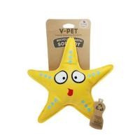 ราคา ของเล่นสุนัข V PET PLUSH TOY LEATHER FABRIC STARFISH (1202476)