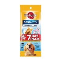 ราคา ขนมขัดฟันสุนัข PEDIGREE DENTA STIX พันธุ์ใหญ่ 270 ก. (1203883)