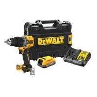 ราคา สว่านกระแทกไร้สาย (พร้อมแบตเตอรี่) DEWALT DCD805E1T-B1 POWERSTACK 18 โวลต์ (สูงสุด 20 โวลต์) (1221210)
