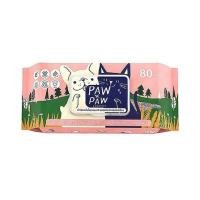 ราคา ผ้าเช็ดทำความสะอาดสัตว์เลี้ยง PAWXPAW 80 แผ่น (1224280)