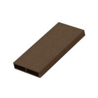 ราคา ไม้ระแนง WPC แบบกลวงหน้าใหญ่ WATSADUNIYOM 10X300X2.5 ซม. สีน้ำตาลช็อกโกแลต (1230803)