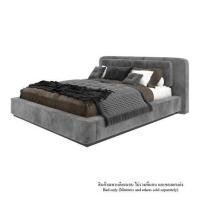 ราคา เตียง 6 ฟุต SB FURNITURE VASTO 19215323 สีเทา (1248596)