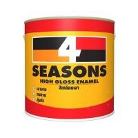 ราคา สีน้ำมัน TOA 4 SEASONS #5100 สีใส เงา 1 แกลลอน (1118425)