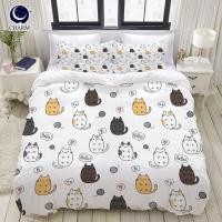 ราคา CHARM DREAMY ชุดผ้าปูที่นอน 3.5ฟุต 3ชิ้น ลาย CHUBBY CAT – ผ้าปูที่นอน พร้อมปลอกหมอน (ไม่รวมผ้านวม) (888127600244)