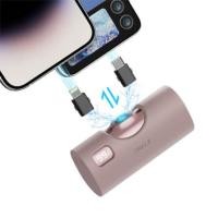 ราคา แบตเตอรี่สำรอง IWALK LINKPODX 5000 MAH สี ROSEGOLD เปลี่ยนหัวชาร์จได้ทั้ง LIGHTNING และ TYPEC (888209400001)