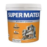 ราคา สีน้ำทาภายนอก ชนิดกึ่งเงา TOA SUPERMATEX BASE B 9 ลิตร (1112137)