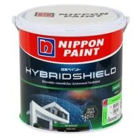 ราคา สีน้ำทาภายใน NIPPON PAINT HYBRIDSHIELD BASE B กึ่งเงา 1 แกลลอน (1142287)