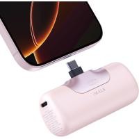 ราคา แบตเตอร์รี่สำรอง IWALK LINKPOD5 5500 MAH หัวชาร์จไร้สายหัว TypeC สี Pink ชาร์จเร็วสูงสุด 22.5W (888209400007)