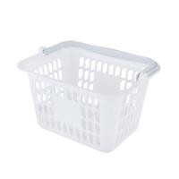 ราคา ตะกร้ามินิมีหูหิ้วเหลี่ยมเล็ก JCJ 4117 สีขาว (213467)