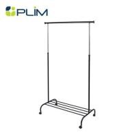 ราคา ราวแขวนผ้าบาร์เดี่ยวปรับระดับ PLIM GRACE 111x50x175 ซม. สีดำ (1291292)