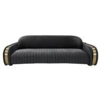 ราคา โซฟา 4 ที่นั่ง CHIC REPUBLIC รุ่น CATCHY/4 สีเทาเข้ม (888122800683)