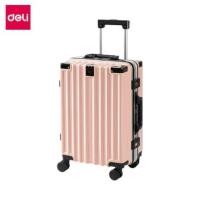 ราคา กระเป๋าเดินทางล้อลาก 20 นิ้ว Deli EH1045-PK-20-01 สีชมพู (888134600007)