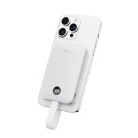 ราคา แบตเตอร์รี่สำรอง IWALK POWER HYBRID 10000MAH สี WHITE ชาร์จระบบ MAGSAFE มาพร้อมสายชาร์จในตัว รองรับการชาร์จเร็ว 30W FASTCHARGE (888209400017)