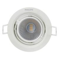 ราคา ดาวน์ไลท์ LED PHILIPS 59775 POMERON 4 นิ้ว 5 วัตต์ WARM WHITE สีขาว (1087461)