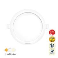 ราคา ดาวน์ไลท์ LED TOSHIBA RLDDRC015VACTH1 6 นิ้ว 15 วัตต์ DAYLIGHT/COOL WHITE/WARM WHITE สีขาว (1204138)